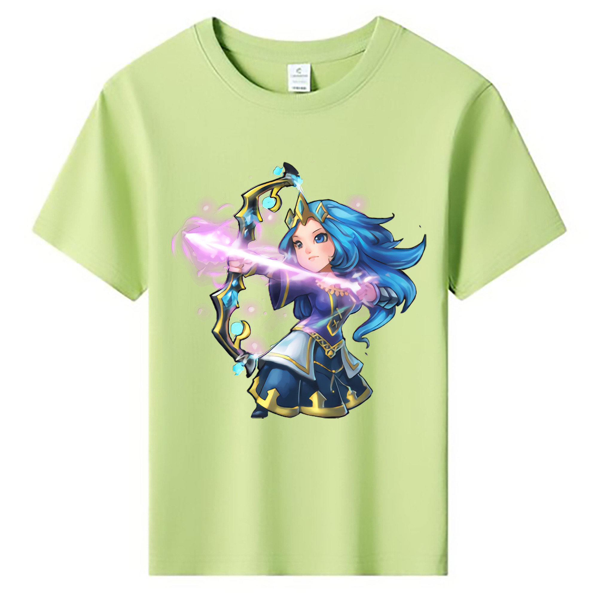 （画像用） リーグ・オブ・レジェンド League of Legends LOL 綿100％キッズTシャツ（フロントプリント）